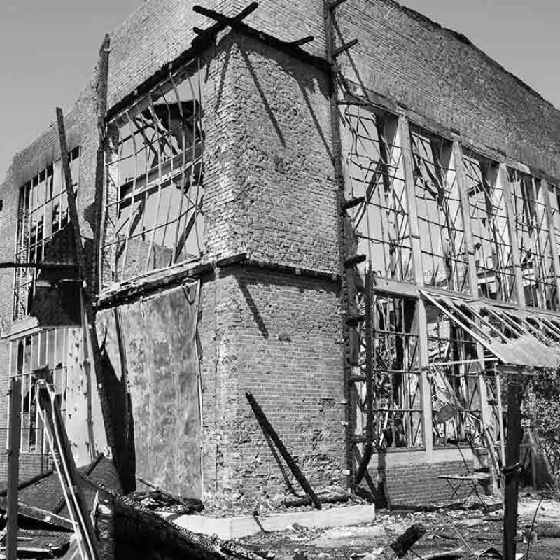 Brandschaden „Chimpanzodrome“, Frechen