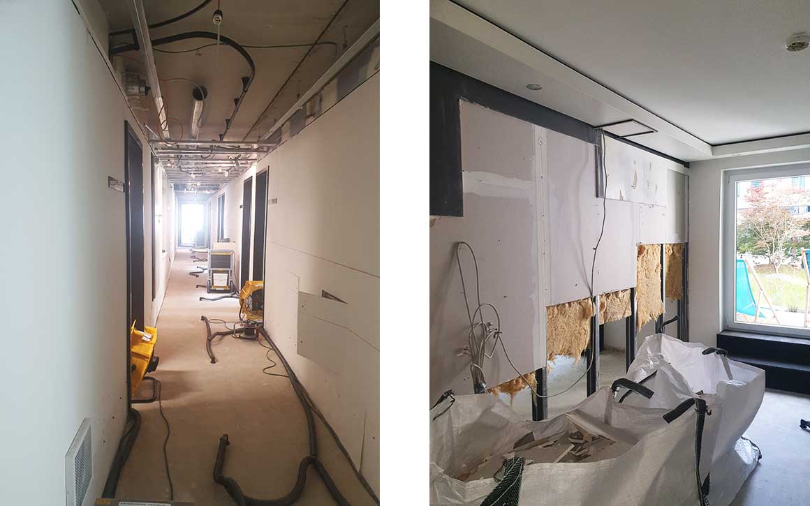 Leitungswasserschaden Motel One, Berlin